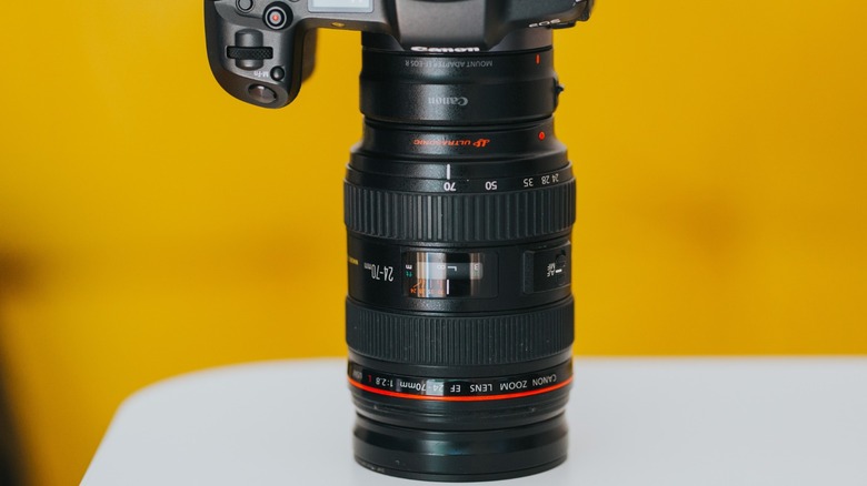 the Canon EF 24-70mm f/2.8L lens