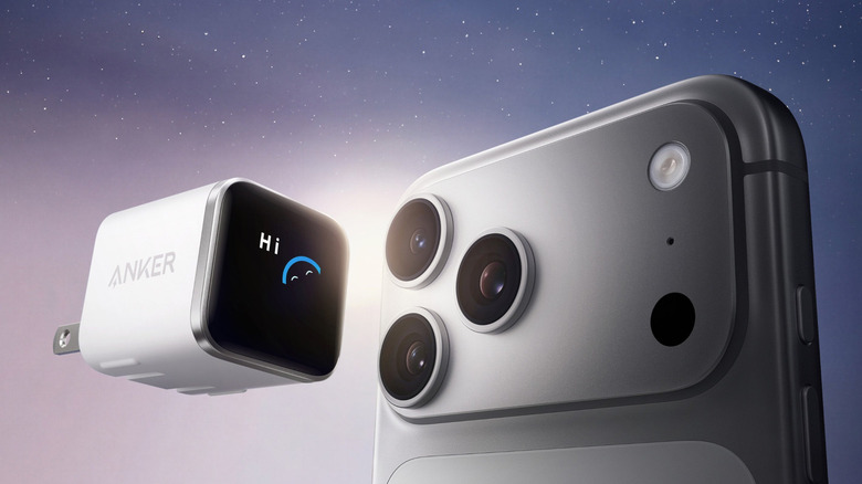 Anker Nano charger 45W in white.