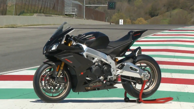 Aprilia RSV4 1100 Factory at Mugello Circuit