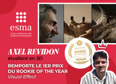 axel revidon remporte un prix aux rookies
