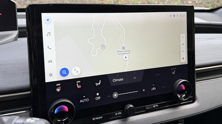 2026 Toyota bZ Woodland center screen