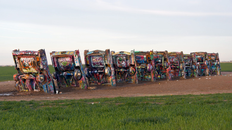 Cadillac Ranch cars
