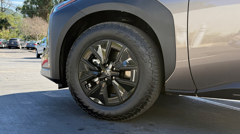 2026 Toyota bZ Woodland all-terrain tires