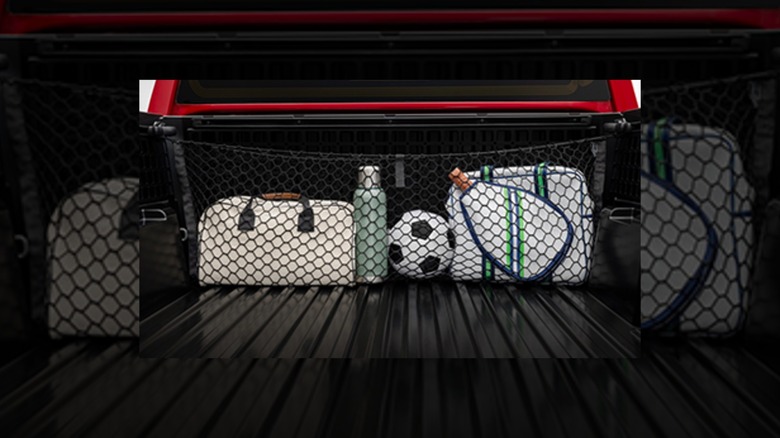 Toyota cargo net for the Tacoma