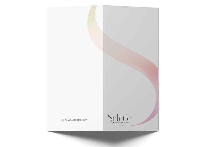 couverture plaquette agence mockup web