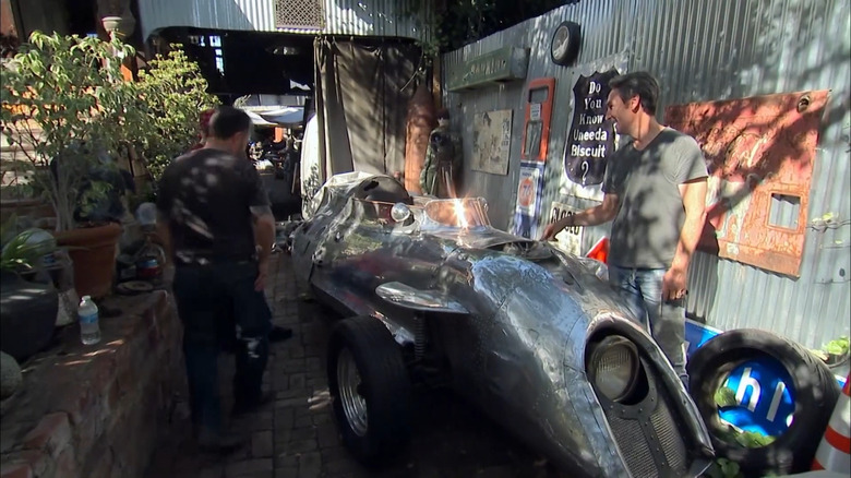 Rocket car on American Pickers
