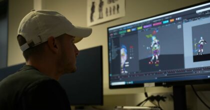 étudiant en animatio 3d à l'esma