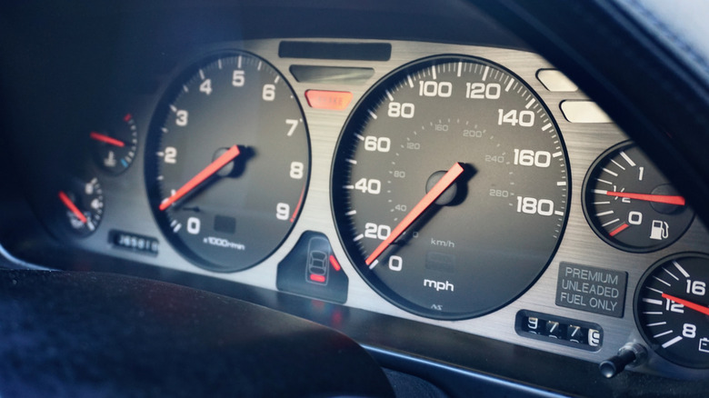 1991 Acura NSX gauge cluster