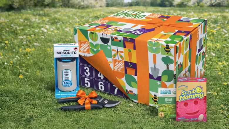 Home Depot's Spring Countdown Calendar