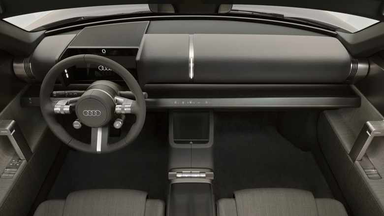 Interior of Audi Concept C