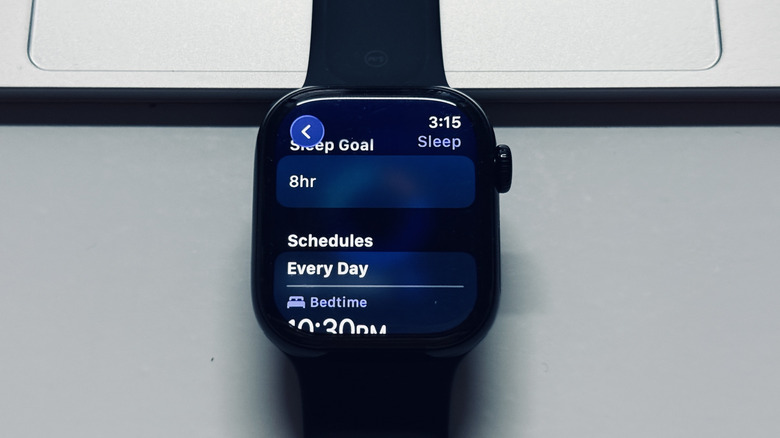 Setting up Sleep Score on Apple Watch.