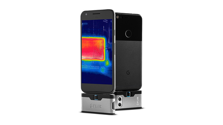 Product image of the Flir One thermal camera