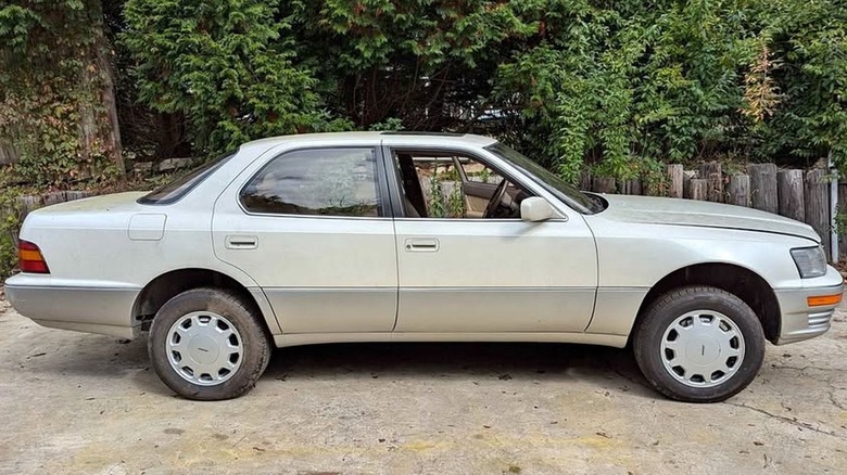 A 1994 Lexus LS 400 Sedan 4D used by Bose for the Magic Carpet Suspension System.