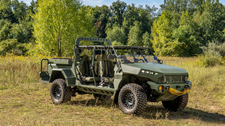 GM Defense Electric Infantry Squad Vehicle