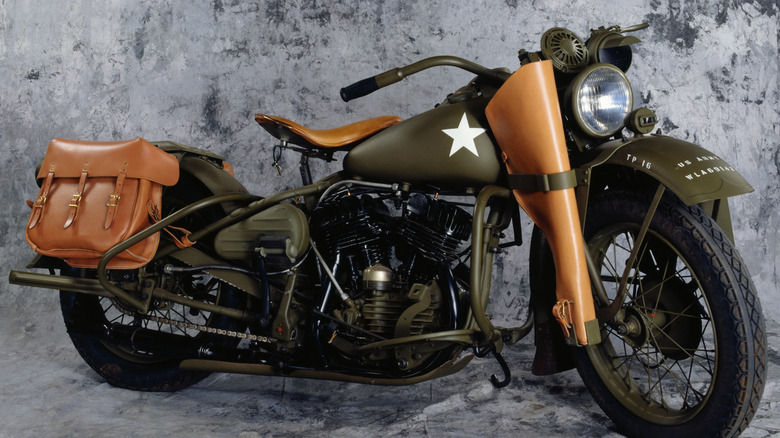 a Harley-Davidson WLA