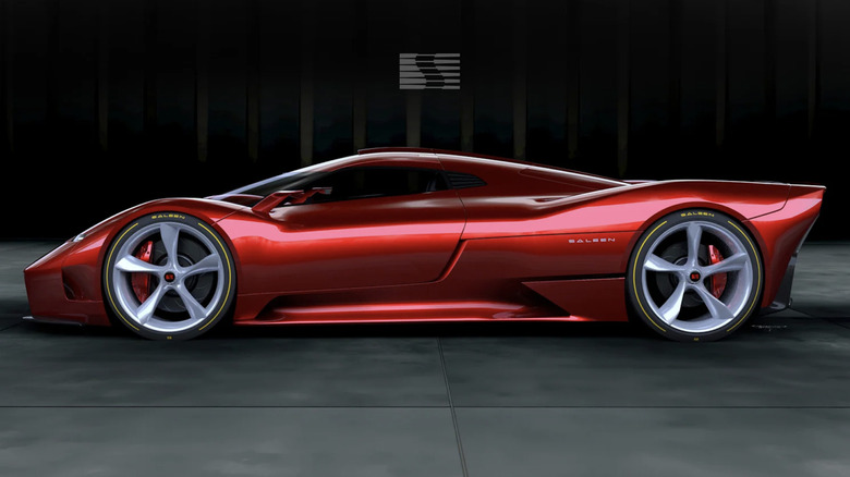 Saleen S11 supercar rendering