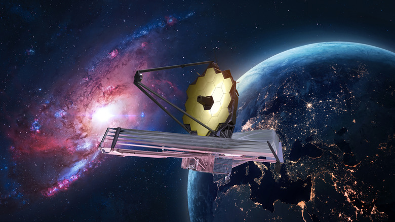 the James Webb Telescope in orbit