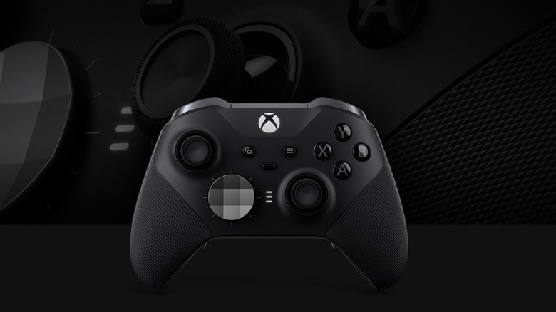 A black Xbox Elite Series 2 Controller