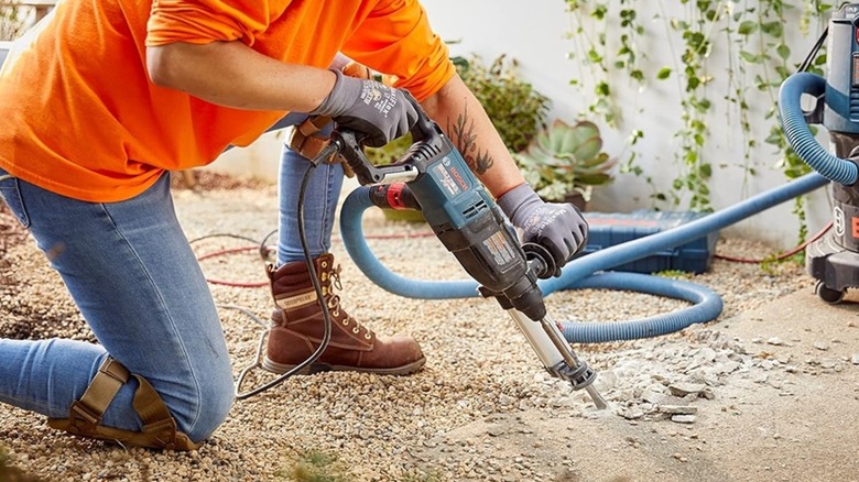 Bosch corded hammer drill