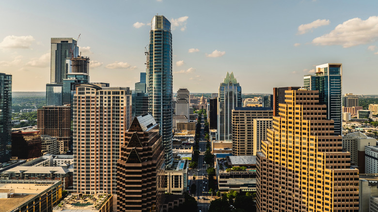 Downtown Austin Texas skyline