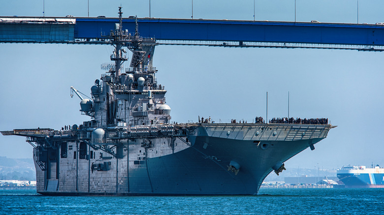 USS Essex amphibious assault ship