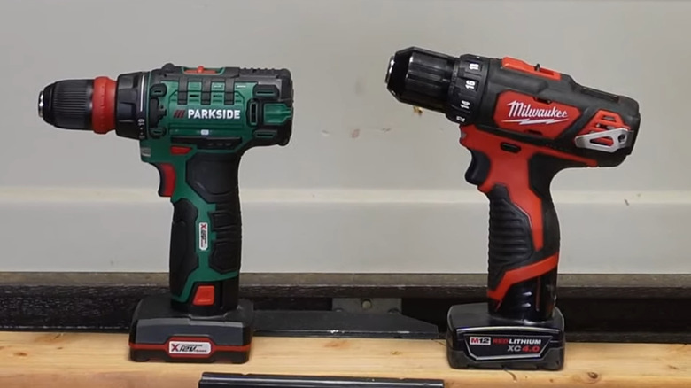 Parkside drill vs Milwaukee drill