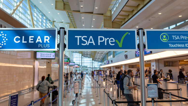 TSA airport checkpoint