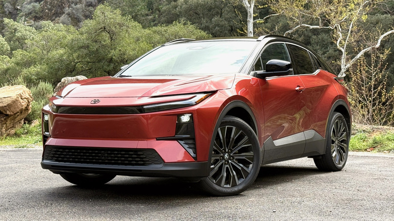 2026 Toyota C-HR parked in the mountains