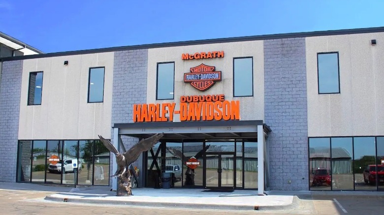 The Dubuque Harley-Davidson dealership which is now know as Key City Harley-Davidson dealership