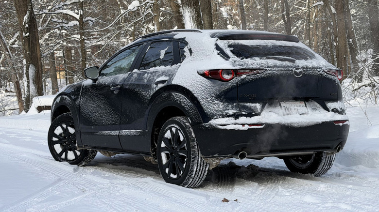 2026 Mazda CX-30 rear 3/4 view