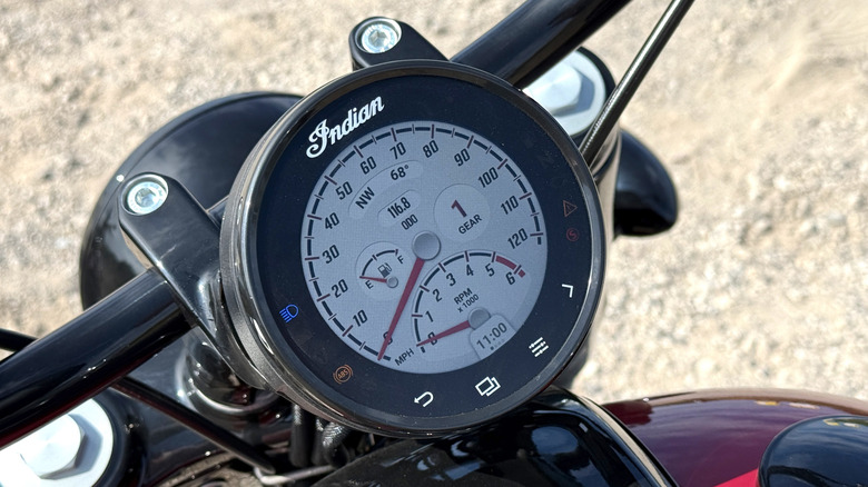 2026 Indian Chief Vintage gauge