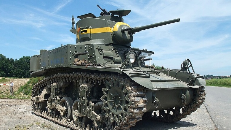 M3 tank static display