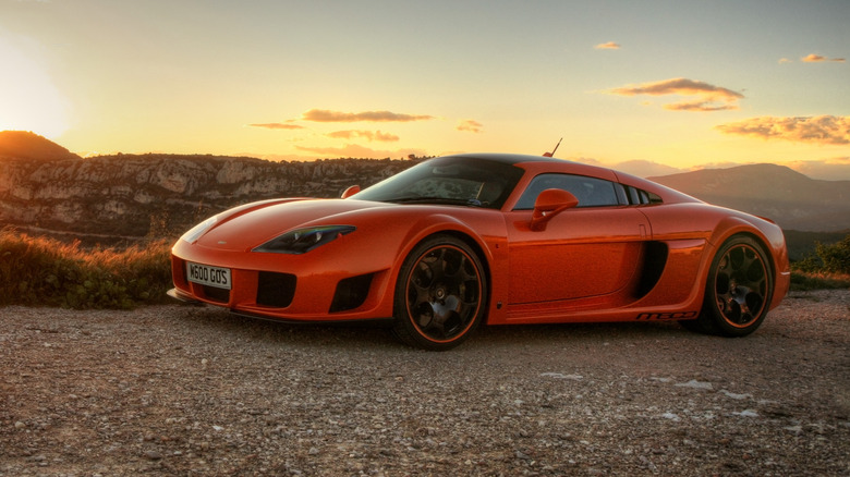 Noble M600 at sunset