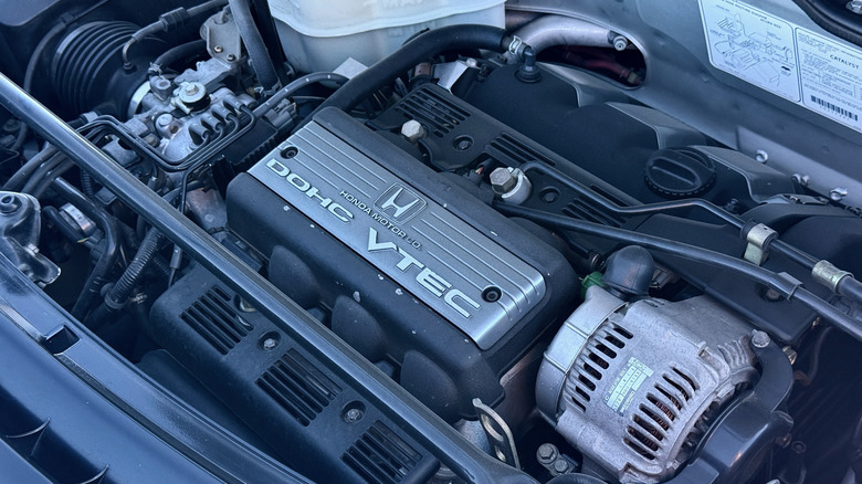 1991 Acura NSX engine bay