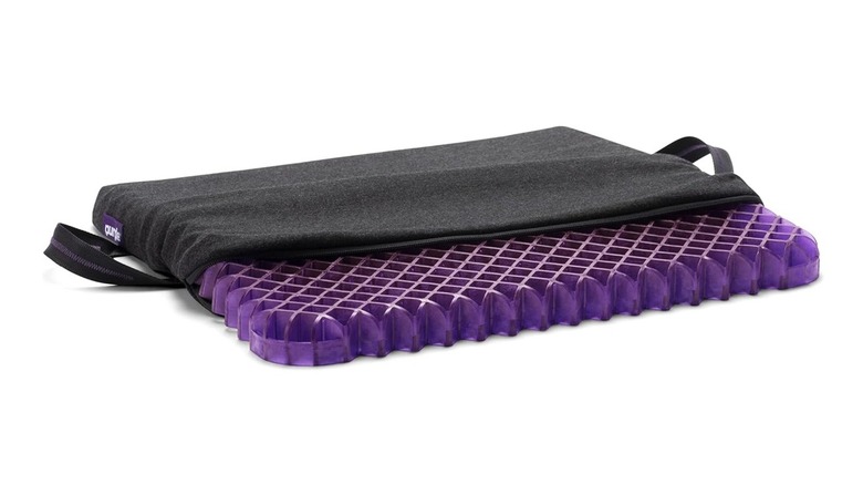 Purple Gelflex Grid seat cushion