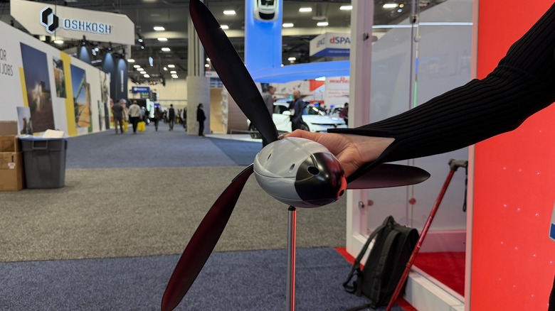 Person holding Shrine Turbine