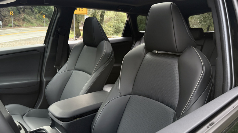 2026 Toyota bZ Woodland front seats