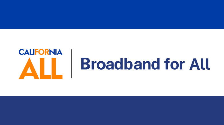 California Broadband for All program logo