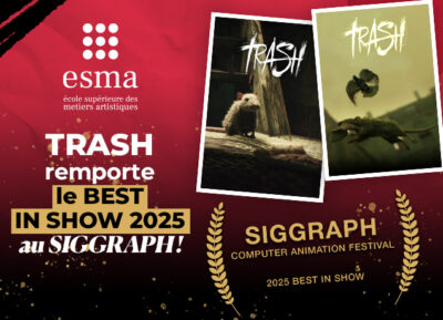 Trash Best in show Siggraph