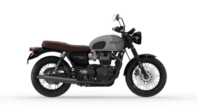 Triumph Bonneville profile promotional image