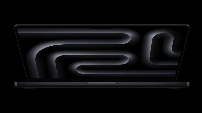 Product image of the MacBook Pro in Space Black