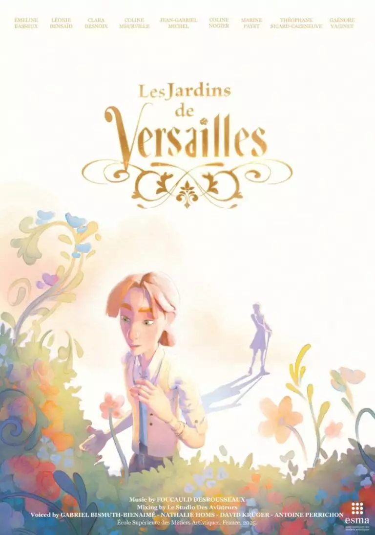 affiche les jardins de versailles